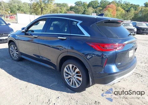 2025 Infiniti Qx50 Luxe Awd from USA, damaged, VIN 3PCAJ5BB4SF107330